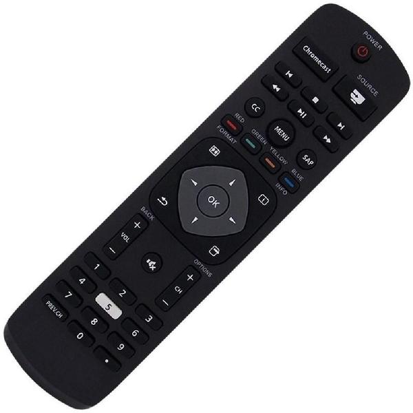 Imagem de Controle Remoto P/Tv Philips Smart/Chromecast