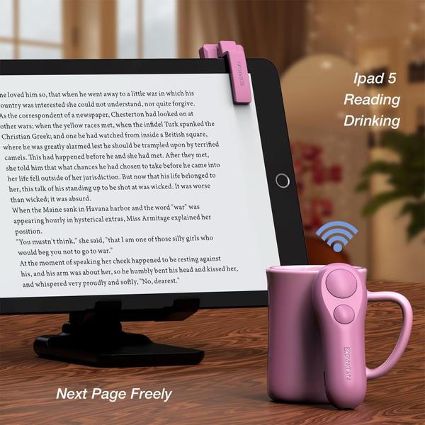 Imagem de Controle remoto Page Turner SK SYUKUYU para Kindle Pink