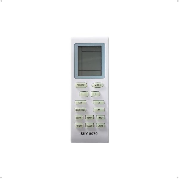 Controle Remoto para Ar Condicionado Split Gree ou Trane - SKY-8070 Imagem de Controle Remoto para Ar Condicionado Split Gree ou Trane - SKY-8070