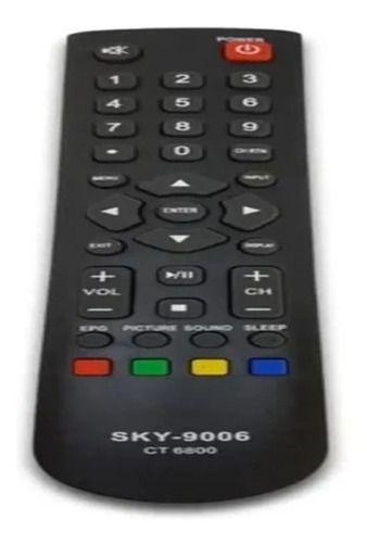 Imagem de Controle Remoto Para Compativel Tv Tcl Ct6800 Sky9006 Cr-3229 Televisão