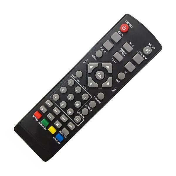 Imagem de Controle Remoto Para Conversor Aquário Dtv-7000 Dtv-5000