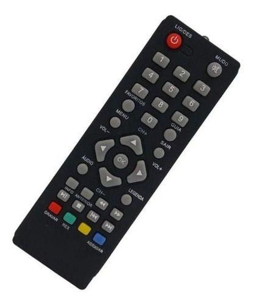 Imagem de Controle Remoto Para Conversor Digital Aquario Dtv-4000 - lelong