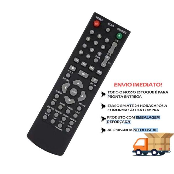 Imagem de Controle Remoto Para dvd Philco Karaokê Ph154, Ph156, Ph13