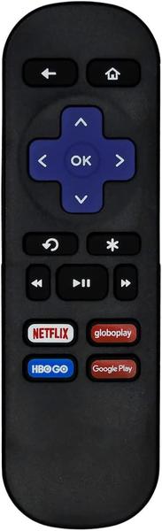 Imagem de Controle Remoto para Receptor Roku express Streaming Hbo Netflix