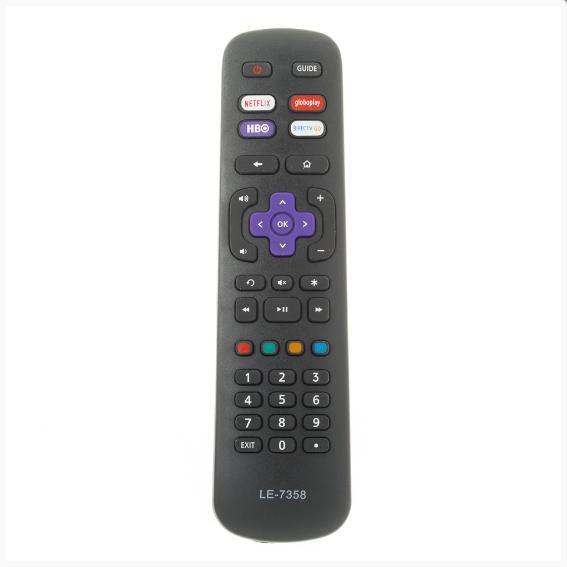 Imagem de Controle Remoto Para Semp Tcl Roku Smart 4k Netflix / Directv / HBO LE-7358 / Sky-9185