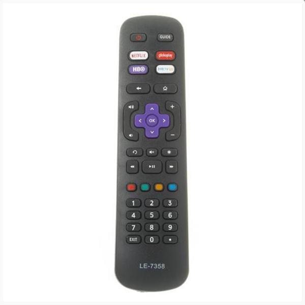 Imagem de Controle Remoto Para Semp Tcl Roku Smart 4k Netflix / Directv / HBO LE-7358 / Sky-9185 - LELONG