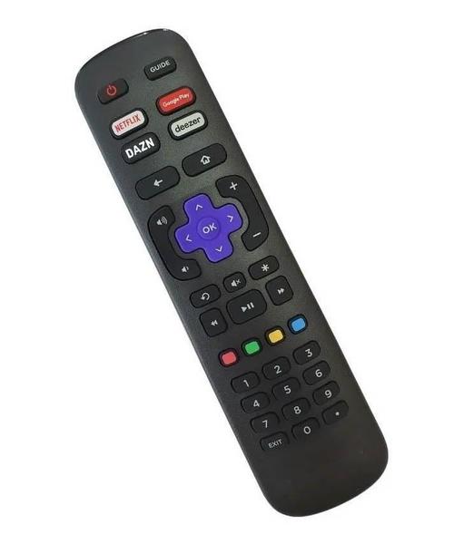 Imagem de Controle Remoto Para Smart Tv Aoc Roku Le22H037 Compatível