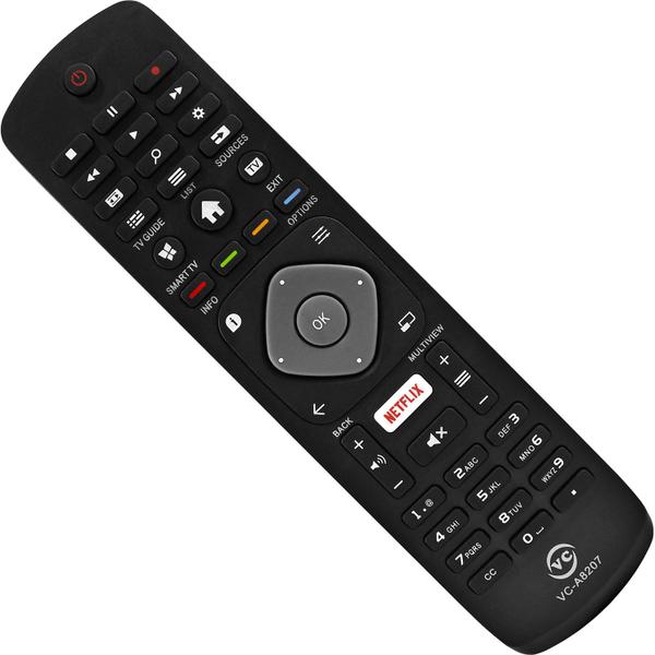 Imagem de Controle Remoto para Smart Tv Philips 32PFL3008D/78