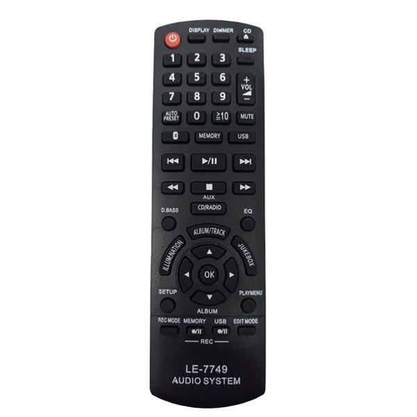 Imagem de Controle Remoto Para Som Panasonic Sa-akx52gn-k Sa-akx34pn