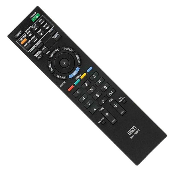 Imagem de Controle Remoto Para Tv Lcd E Led Sony Rm-Yd047 01201 Mxt