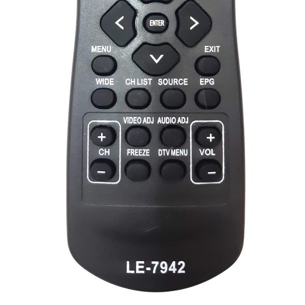 Imagem de Controle Remoto Para TV LE-7942