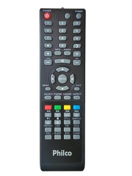 Imagem de Controle Remoto Para TV Philco Original YC57-4 PH24D21D LED V.A PH24D21D LED V.B PH24D21D LED V.C