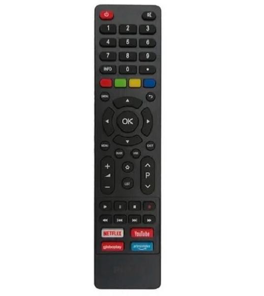 Imagem de Controle Remoto para TV Philco PH55 Smart 4k Netflix Youtube Globoplay Primevideo