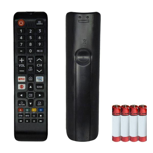 Imagem de Controle Remoto para Tv Samsung com Netflix e Globo Play - Lelong