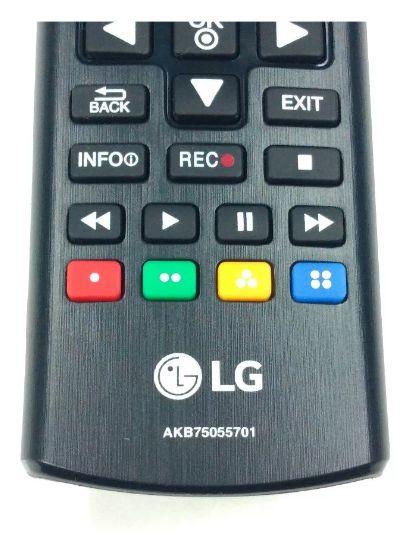 Imagem de Controle Remoto para TVs LG LCD LED Plasma Smart TV e TV 3D - AKB75055701