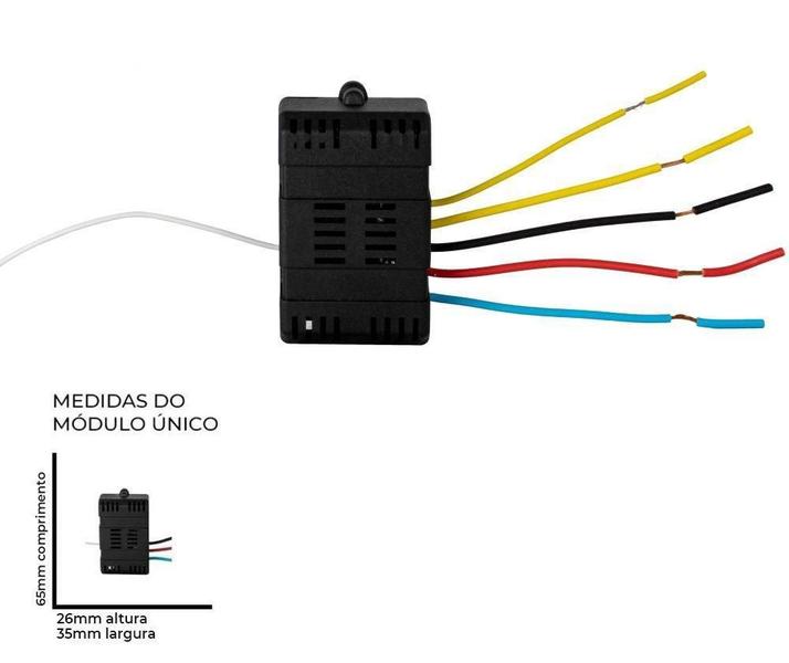 Imagem de Controle Remoto Para Ventilador Luminária De Teto-Living5020