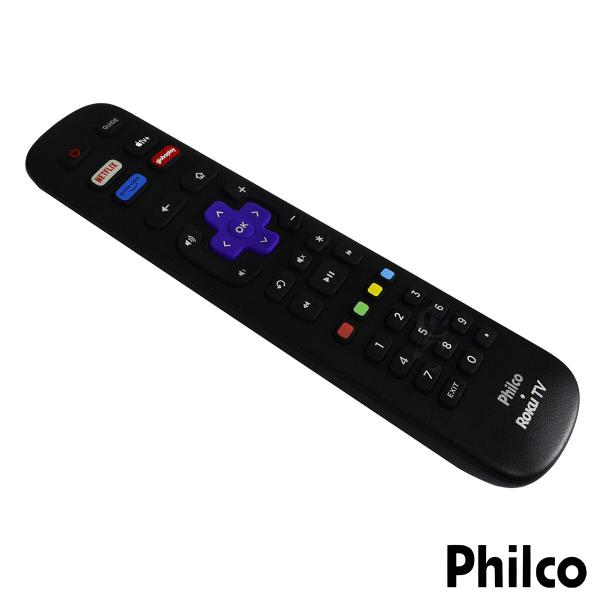 Imagem de Controle remoto philco roku tv rc-nwir3026000082 netflix / prime video / globo play / apple tv+