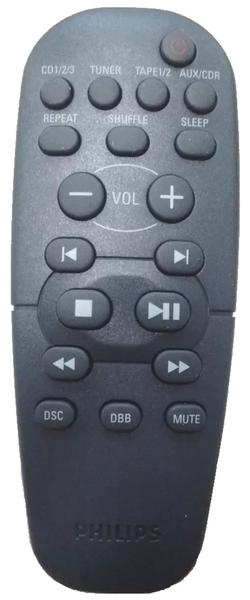 Imagem de Controle Remoto Philips 9002 C330 Fw-c330 Fwc330/22 Fw-c330/22 M250 Mc-m250 Mcm250 Mcm250/19