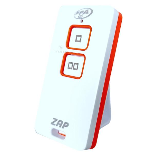 CONTROLE REMOTO PORTÃO ALARME 433,92MHz ZAP PPA LARANJA BCO Imagem de CONTROLE REMOTO PORTÃO ALARME 433,92MHz ZAP PPA LARANJA BCO