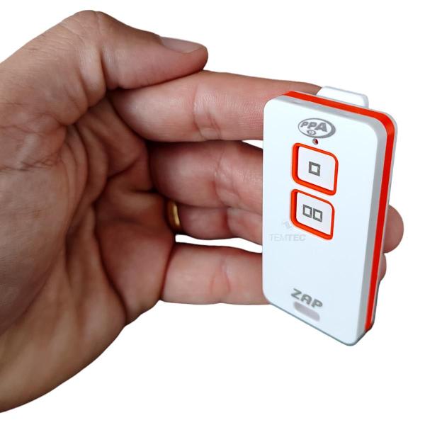 CONTROLE REMOTO PORTÃO ALARME 433,92MHz ZAP PPA LARANJA BCO Imagem de CONTROLE REMOTO PORTÃO ALARME 433,92MHz ZAP PPA LARANJA BCO
