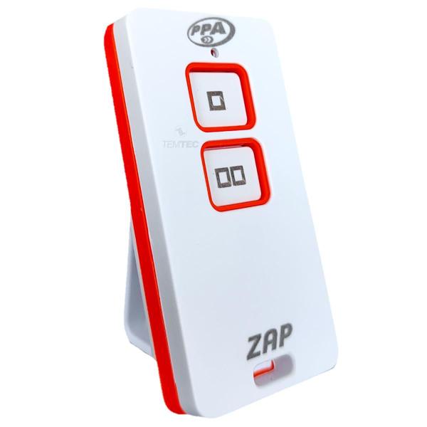CONTROLE REMOTO PORTÃO ALARME 433,92MHz ZAP PPA LARANJA BCO Imagem de CONTROLE REMOTO PORTÃO ALARME 433,92MHz ZAP PPA LARANJA BCO