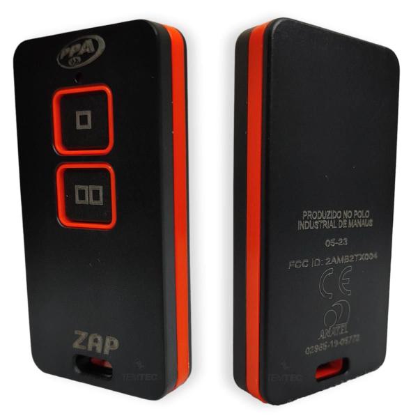 CONTROLE REMOTO PORTÃO ALARME 433,92MHz ZAP PPA LARANJA Imagem de CONTROLE REMOTO PORTÃO ALARME 433,92MHz ZAP PPA LARANJA