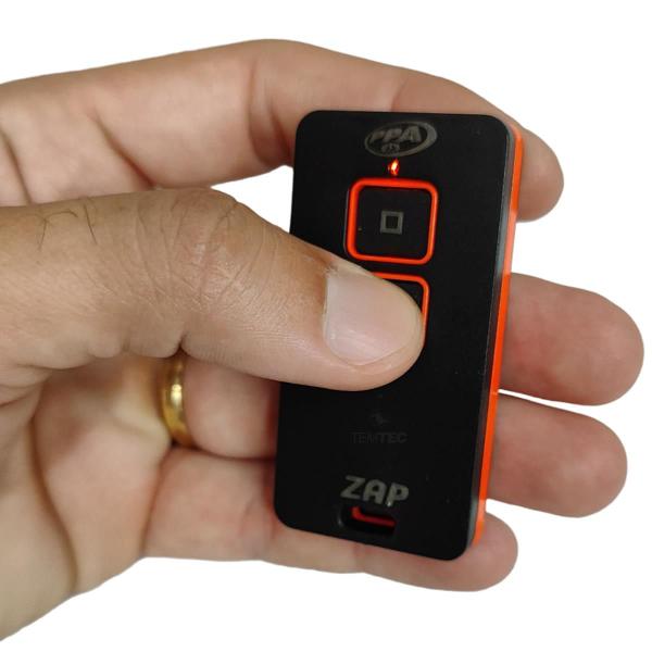 CONTROLE REMOTO PORTÃO ALARME 433,92MHz ZAP PPA LARANJA Imagem de CONTROLE REMOTO PORTÃO ALARME 433,92MHz ZAP PPA LARANJA
