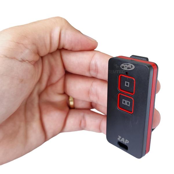 CONTROLE REMOTO PORTÃO ALARME 433,92MHz ZAP PPA VERMELHO PRT Imagem de CONTROLE REMOTO PORTÃO ALARME 433,92MHz ZAP PPA VERMELHO PRT