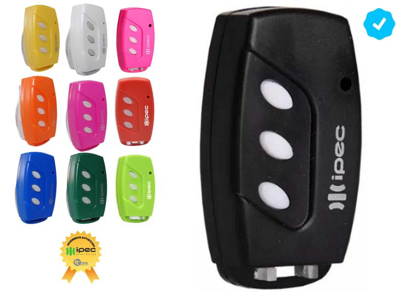Controle Remoto Portão Alarme Tx-Deco 433mhz 3 Canais Garen Rcg Color Ipec Imagem de Controle Remoto Portão Alarme Tx-Deco 433mhz 3 Canais Garen Rcg Color Ipec