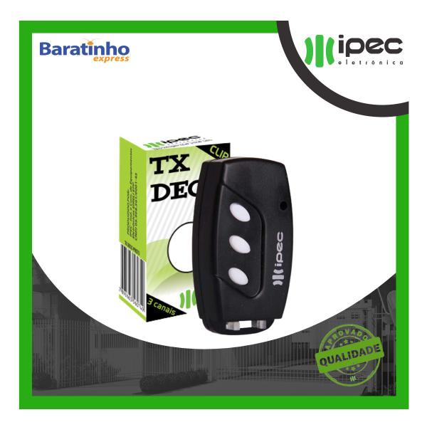 Controle Remoto Portão Universal Alarme Ppa Rcg Garen 433mhz - Ipec Imagem de Controle Remoto Portão Universal Alarme Ppa Rcg Garen 433mhz