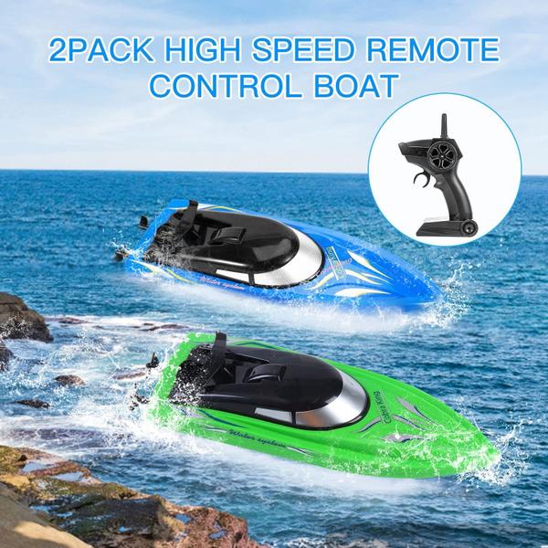 Imagem de Controle remoto RC Boat GIMMYFIVE 2PACK para crianças e adultos