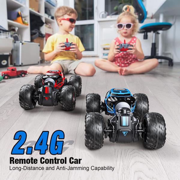 Imagem de Controle remoto RC Car Powerextra Gesture 4WD 2,4 GHz 6-12Y