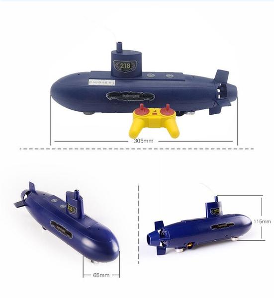 Imagem de Controle remoto RC Submarine Wokex Students DIY de 6 canais