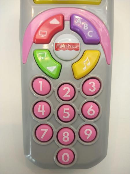 Imagem de Controle Remoto Rosa Com Som Aprender E Brincar Fisher-Price