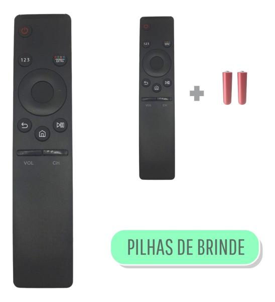 Controle Remoto Samsung 4K Smart TV - Compatível com Modelos BU8000 e BU7000 - VALECOM Imagem de Controle Remoto Samsung 4K Smart TV - Compatível com Modelos BU8000 e BU7000