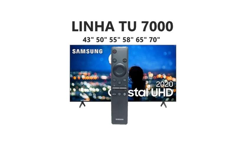 Imagem de Controle Remoto Samsung Smartv Uhd 4k Tu7000 58 65 70 BN59 01310B