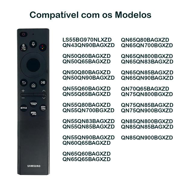 Imagem de Controle Remoto Samsung SolarCell TV 2022 Série BU8000G SKU BN59-01386E