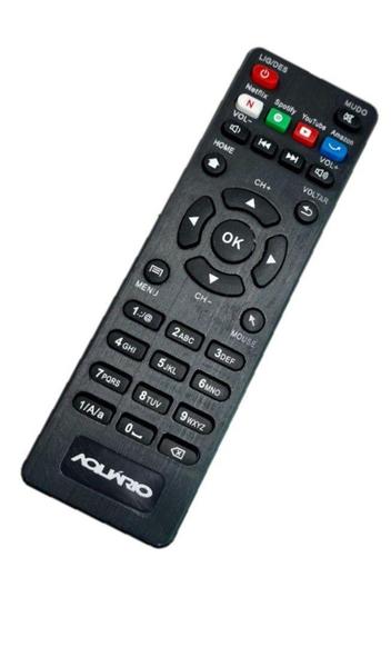 Imagem de Controle Remoto Smart TV Aquário STV2000 STV 2000 Youtube - MB