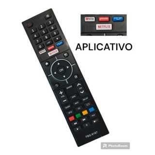 Imagem de Controle Remoto Smart Tv Multilaser Tl030 Tl031 Tl035 Tl036 TL040 FBG-9167