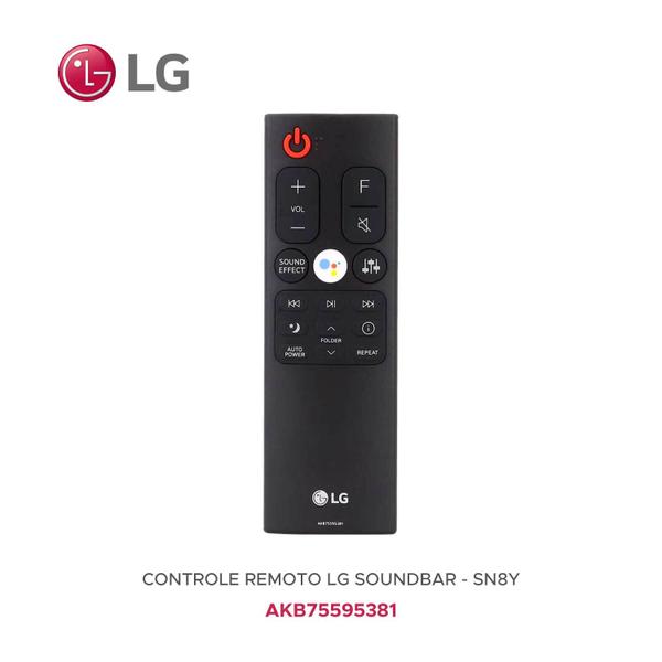 Imagem de Controle Remoto Soundbar LG SN8Y AKB75595381 Original