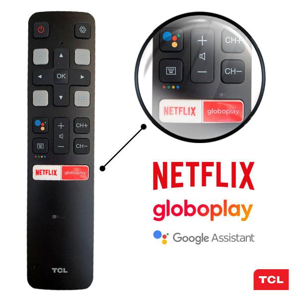 Imagem de Controle Remoto Tcl 4k Smart Android Netflix Globoplay C6 C6us 65c6us - Original