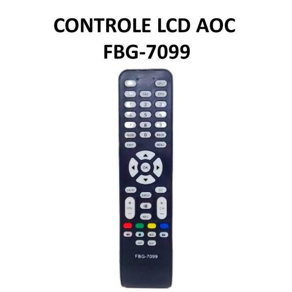 Imagem de Controle Remoto TV LCD AOC Compatível 7099