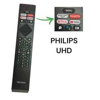 Imagem de Controle Remoto Tv LED Philips Smart 4k Android com Netflix / Prime VDO 50PUG7406 55PUG7406 65PUG7406 70PUG7406 FBG-9203