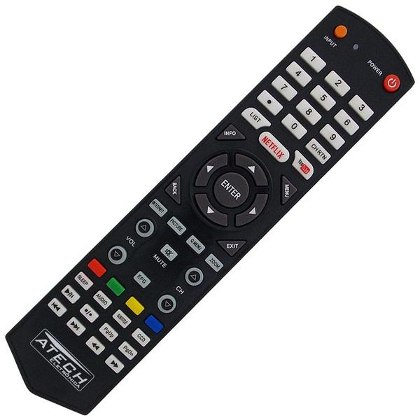 Imagem de Controle Remoto Tv Led Semp TCL Ct-8063 Netflix Youtube