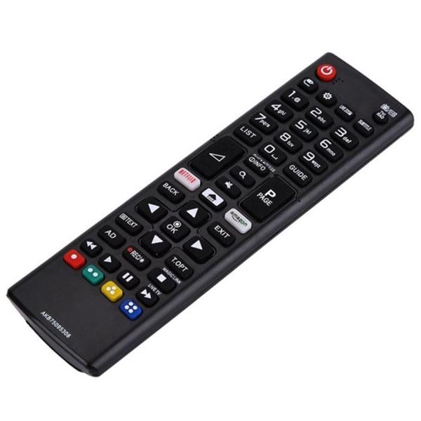 Imagem de Controle Remoto Tv Led Smart AKB75095315 AKB75455401 Netflix Amazon