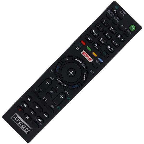 Imagem de Controle Remoto Tv Led Sony Bravia Rmt-Tx100D Com Netflix