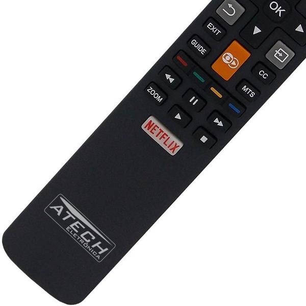 Imagem de Controle Remoto Tv Led Tcl 49P2Us / 55P2Us / 65P2Us