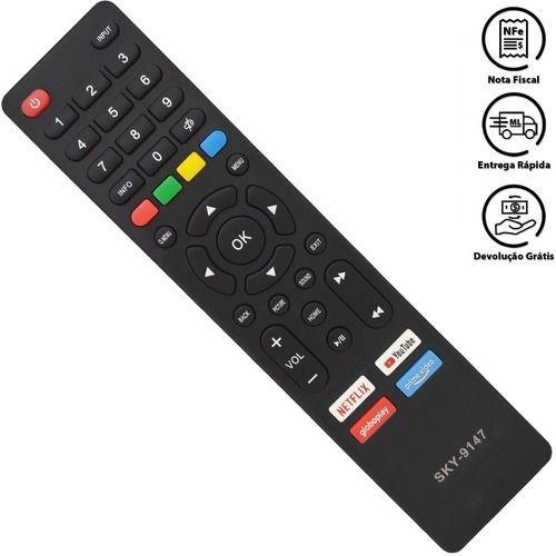 Imagem de Controle Remoto Tv Multilaser Smart Tl012 11 30 Tl035 20 Novo