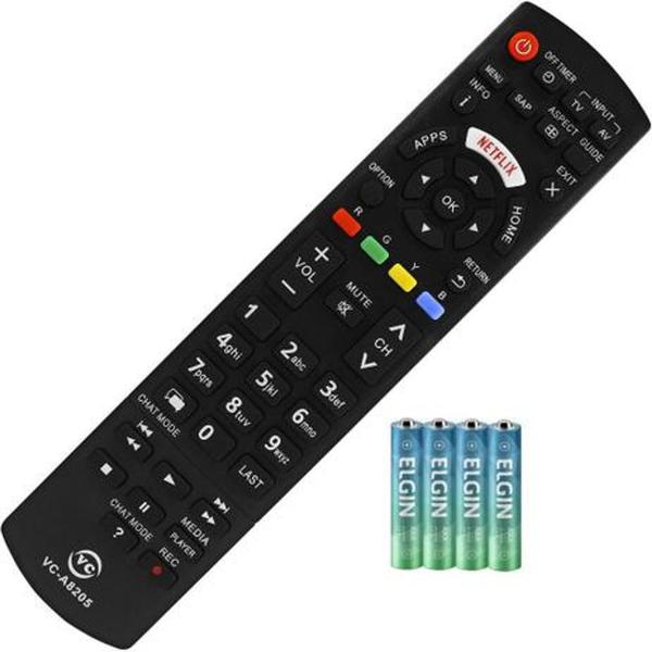 Imagem de Controle Remoto TV Panasonic SMARTV Viera Netflix Tnq2b4906