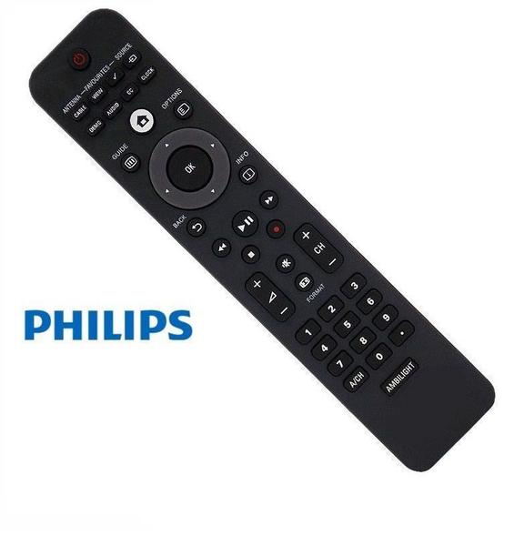 Imagem de Controle Remoto TV Philips Lcd Led Ambilight - 32PFL3805D/78 - 32PFL5605D/78 - 32PFL6605D/78